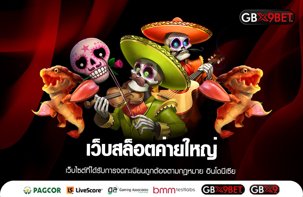 เว็บสล็อตค่ายใหญ่ เกมมาใหม่ ค่ายมาแรง คัดสรรอย่างดี นิยมที่ 1